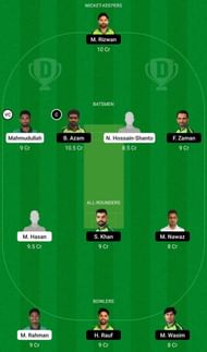 BAN vs PAK Dream11 Fantasy Tip #2